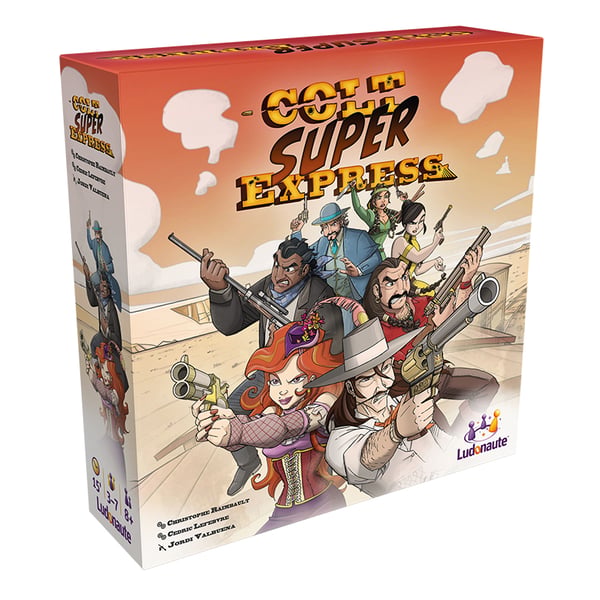 Asmodee Colt Super Express Brädspel Krig