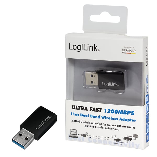LogiLink WL0243 nätverkskort WLAN 1200 Mbit/s