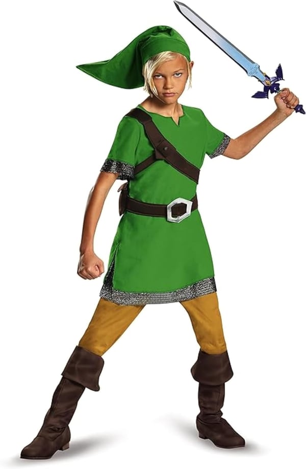 Disguise Legend of Zelda Link Sword Aikuinen ja lapsi Ei sukupuolirajoitusta