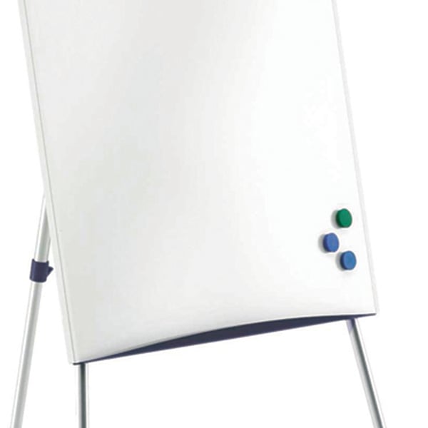 Nobo Impression Pro Flipover på trefod med magnetrisk, lakeret stål whiteboardtavle