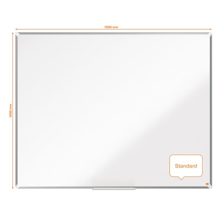 Nobo Premium Plus stål magnetisk whiteboard 150x120cm