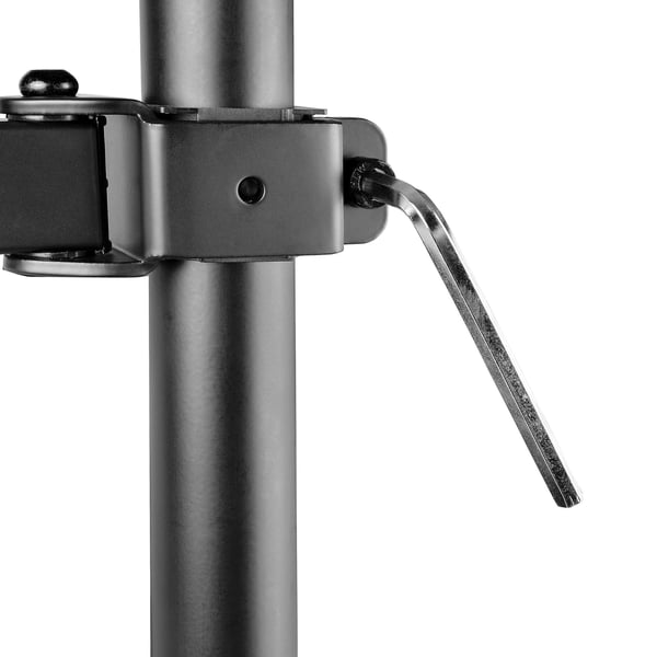 StarTech.com A2-LAPTOP-DESK-MOUNT monitorin kiinnike ja jalusta 86,4 cm (34") Vastaanotto Musta