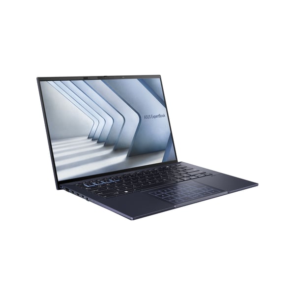 ASUS ExpertBook B9 OLED B9403CVAR-PP1735X Intel Core 7 150U Bärbar dator 35,6 cm (14") WQXGA+ 16 GB LPDDR5x-SDRAM 512 GB SSD Wi-Fi 6E (802.11ax) Windows 11 Pro Svart QWERTZ tyska