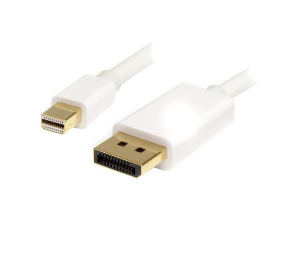 StarTech.com 2 m Mini DisplayPort 1.2 til DisplayPort-adapterkabel - mDP til DP 4k x 2k-kabel - St/St