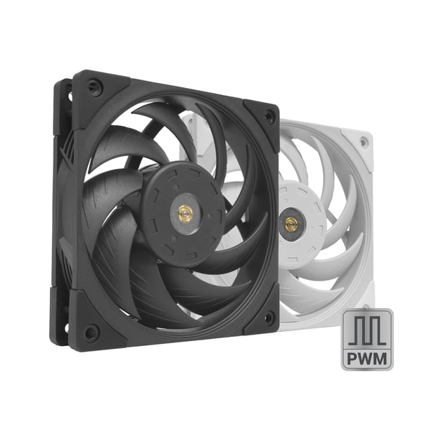 Mars Gaming MF-NC Computerkabinet Ventilator 12 cm Sort 1 stk