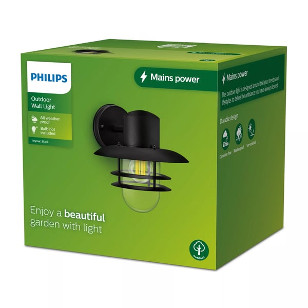 Philips Inyma væglampe 25 W E27, uden pære