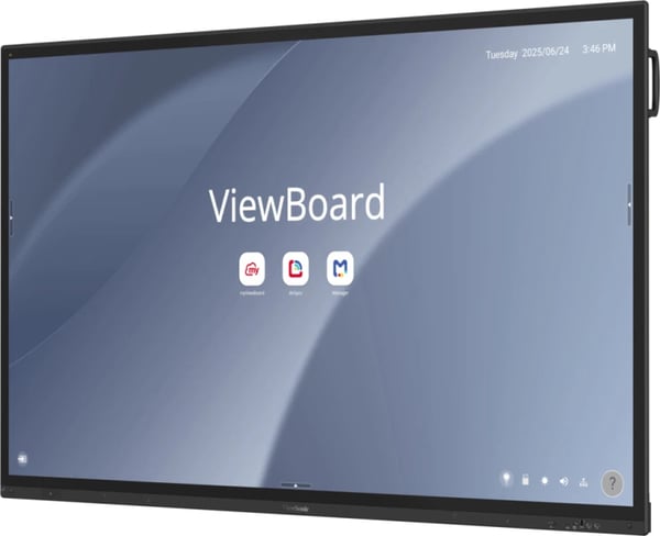 Viewsonic IFP8663-2C interaktiv whiteboard 2,18 m (86") 3840 x 2160 pixlar Pekskärm Svart
