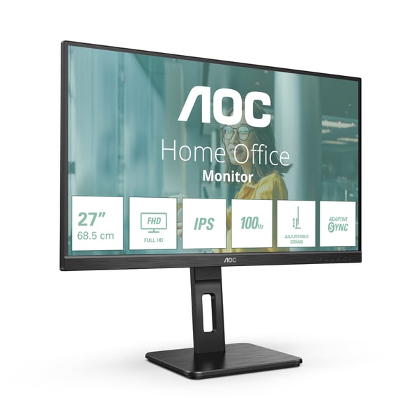 AOC P2 27P2Q computerskærm 68,6 cm (27") 1920 x 1080 pixel Fuld HD LED Sort