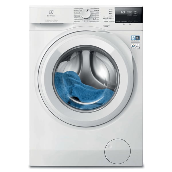 Electrolux EW7W285W vaskemaskine - tørretumbler Fritstående Front-læsning Hvid