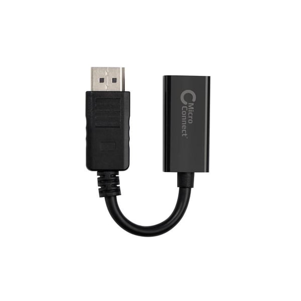 Microconnect DPHDMI2 videokabel adapter 0,05 m DisplayPort HDMI Sort