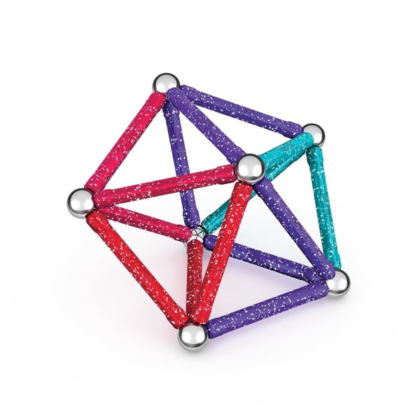 Geomag Glitter Recycled Neodymmagnetleksak