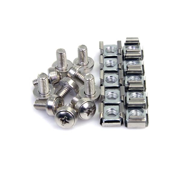 StarTech.com CABSCREWM62 skrue/bolt 12 mm 100 stk M6