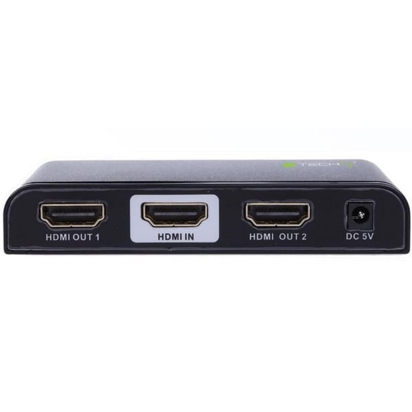 Techly IDATA HDMI2-4K2 bilddelare HDMI 2x HDMI