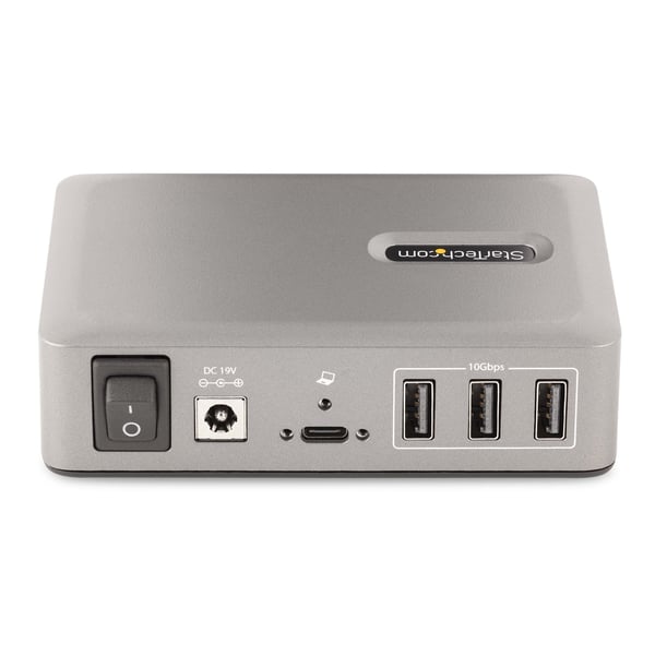 StarTech.com 10-Port USB-C Hub, USB C-splitter med strömadapter