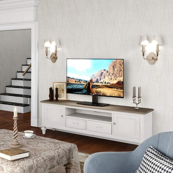 Techly ICA-LCD S07L tv-fäste 165,1 cm (65") Svart