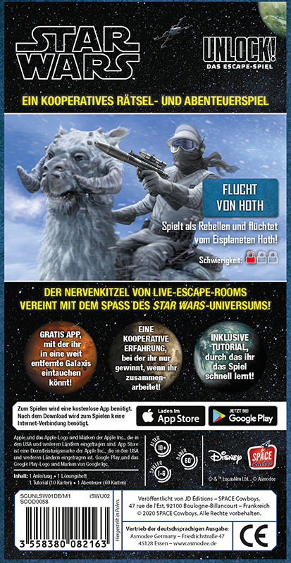 Asmodee Unlock! Star Wars Kortspel Kortbytesspel