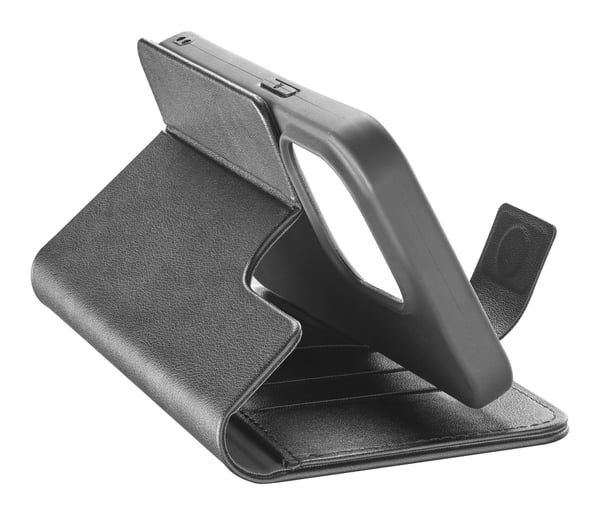 Cellularline 8018080466298 mobiltelefon etui 17 cm (6.7") Folie Sort