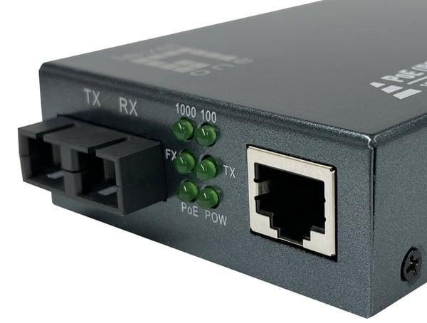 LevelOne GVT-2013 verkon mediamuunnin 1000 Mbit/s 850 nm Monitila Harmaa