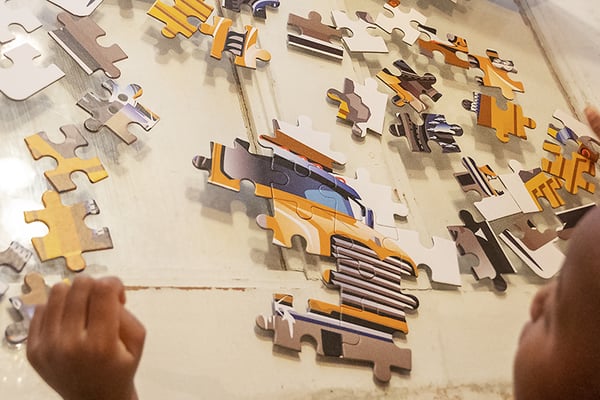 Tactic Puzzle Lovers Big Truck 56 palan palapeli