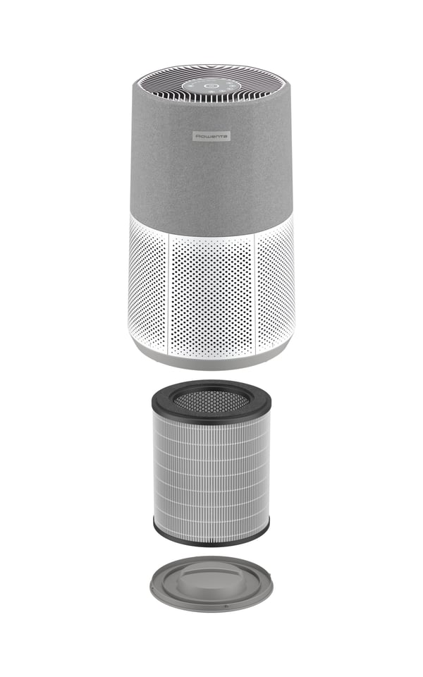 Rowenta Pure Air City PU2840 20 m² 32 dB 23 W Vit, Grå