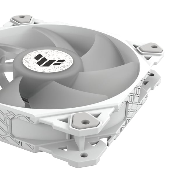 ASUS TUF GAMING TF120 ARGB WHITE EDITION 3IN1 Computerkabinet Luftkøler 12 cm Hvid 3 stk