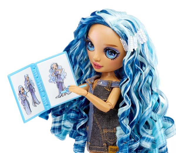 Rainbow High Fantastic Fashion Doll- Skyler (Blue)