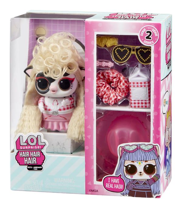 L.O.L. Surprise! Hair Hair Hair Pets Asst in PDQ