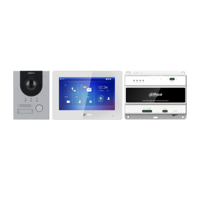 Dahua Technology DHI-KTD01(F) video samtalesystem 2 MP 17,8 cm (7") Sølv