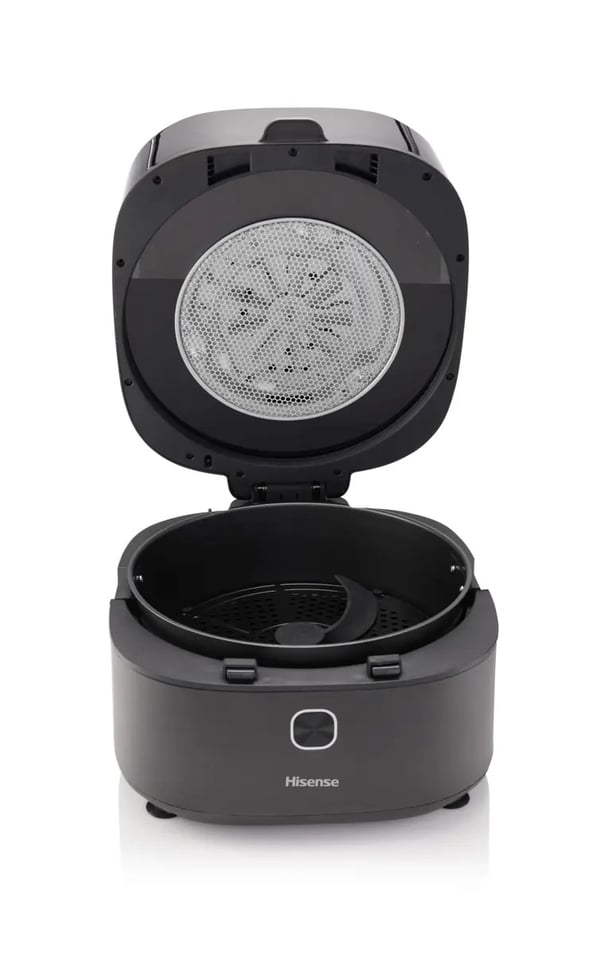 Hisense HAF1350DR Yksi 6,7 L Erillinen 1350 W Kuumakiertoilmakypsennin Musta