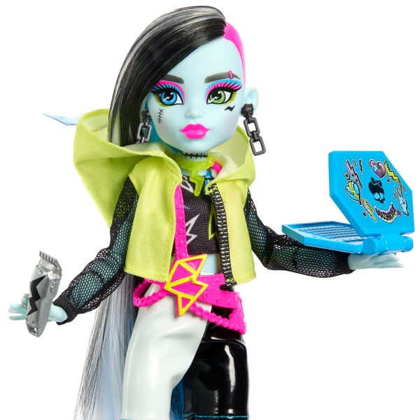 Monster High Skulltimate Secrets Neon Frights Frankie Stein -nukke