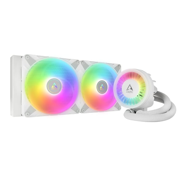 ARCTIC Liquid Freezer III 280 A-RGB Suoritin All-in-one-nesteenjäähdytin 14 cm Valkoinen 1 kpl ARCTIC Liquid Freezer III 280 A-RGB Suoritin All-in-one-nesteenjäähdytin 14 cm Valkoinen 1 kpl