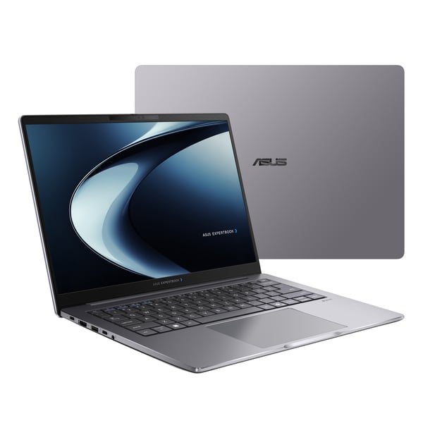 ASUS ExpertBook P5 G2 P5405CAA-NZ0447X Intel Core Ultra 5 325 Laptop 35,6 cm (14") WQXGA 16 GB DDR5-SDRAM 256 GB SSD Wi-Fi 7 (802.11be) Windows 11 Pro Grå QWERTZ Tysk