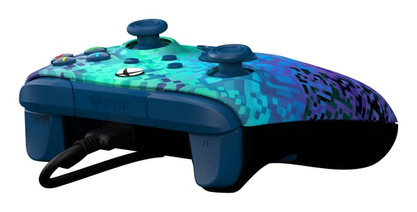 PDP Rematch Advanced Svart, Grön USB Spelplatta Analog / Digital PC, Xbox One, Xbox Series S, Xbox Series X