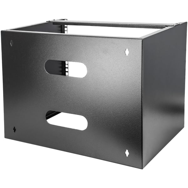 StarTech.com WALLMOUNT8 stativ 8U Vægmonteret stativ Sort