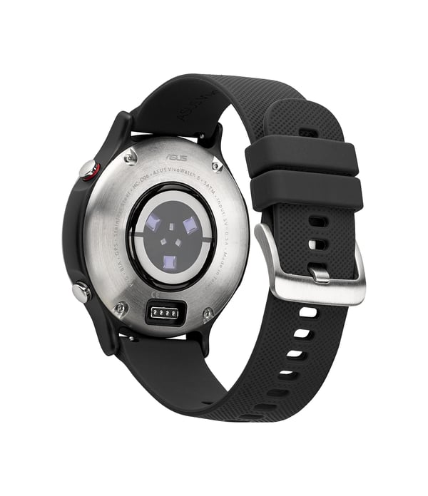 ASUS VivoWatch 6 (HC-D06) 3,53 cm (1.39") AMOLED Digital 454 x 454 pixel Berøringsskærm Sort GPS (satellit)