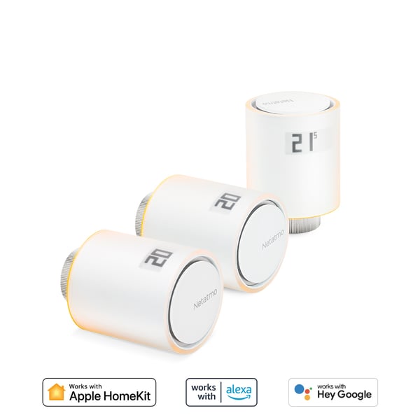 Netatmo NBU-NAV-EU termostatisk radiatorventil Velegnet til indendørsbrug