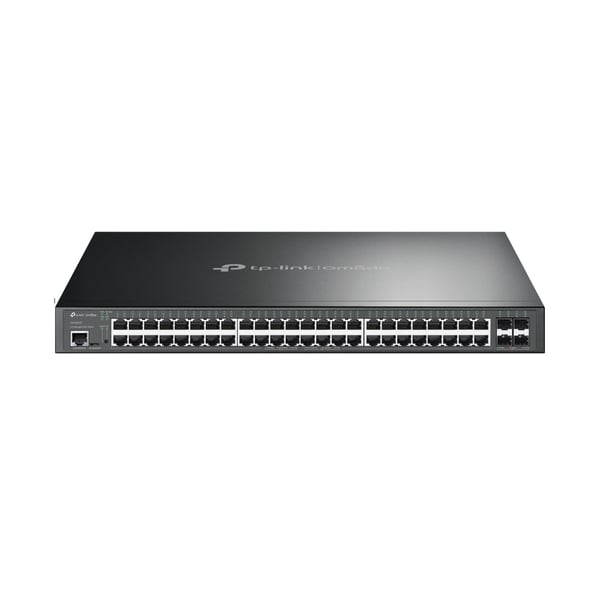 TP-Link SG3452XP JetStream PoE Switch Managed L2+ Gigabit Ethernet (10/100/1000) Power over Ethernet (PoE) 1U Sort (SG3452XP)
