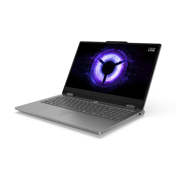 Lenovo LOQ Essential 15IRX11 Intel® Core™ i7 i7-13650HX Laptop 39,6 cm (15.6") Fuld HD 16 GB DDR5-SDRAM 512 GB SSD NVIDIA GeForce RTX 5050 Wi-Fi 6 (802.11ax) Windows 11 Home Grå Italiensk