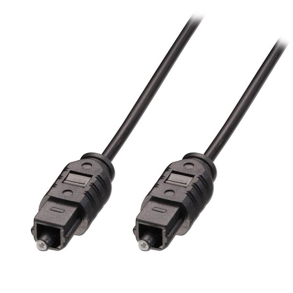 Lindy 35211 ljudkabel 1 m Toslink Svart