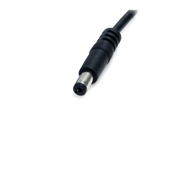 StarTech.com 91 cm USB Type-M 5V cylinderstik - USB til 5,5 mm DC-stik - Strømkabel - USB (kun strøm)