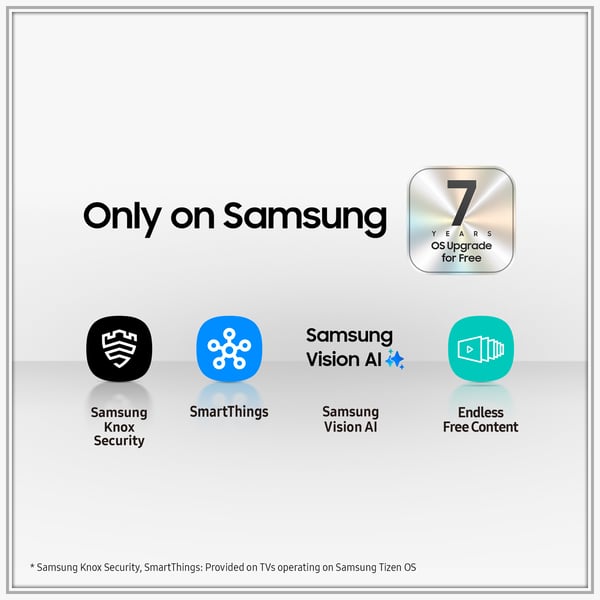 Samsung QE85Q7FAAU 2,16 m (85") 4K Ultra HD Smart TV Wi-Fi Sort