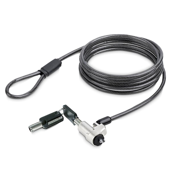 StarTech.com NBLWK-LAPTOP-LOCK kabellås Svart, Silver 2 m