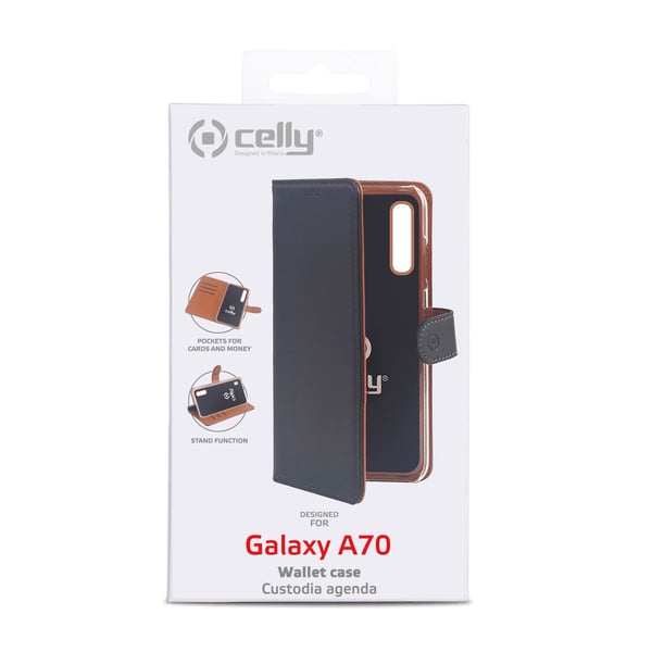 Celly WALLY835 mobiltelefon etui 17 cm (6.7") Flipetui Sort