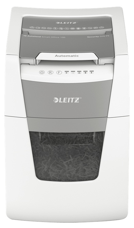 Leitz IQ Small Office 100 automaattinen paperisilppuri, P5
