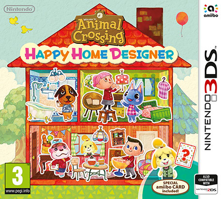Nintendo Animal Crossing: Happy Home Designer + Amiibo Card Vakio Englanti Nintendo 3DS Nintendo Animal Crossing: Happy Home Designer + Amiibo Card Vakio Englanti Nintendo 3DS
