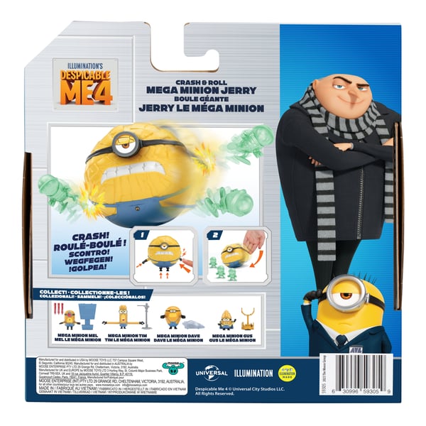 Moose Toys Despicable Me 4 - Action Figure Jerry