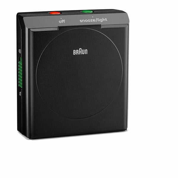 Braun BC05B vägg- och bordsklocka Analog klocka Rektangel Svart