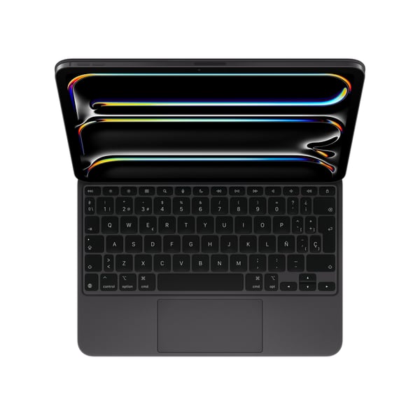 Apple Magic Keyboard QWERTY Spansk Sort
