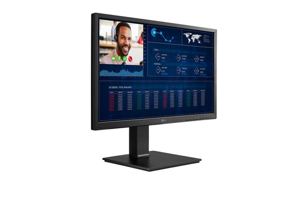 LG 24CN650I-6N Intel® Celeron® J4105 60,5 cm (23.8") 1920 x 1080 pixlar All-in-One thin client 16 GB eMMC Wi-Fi 5 (802.11ac) Svart