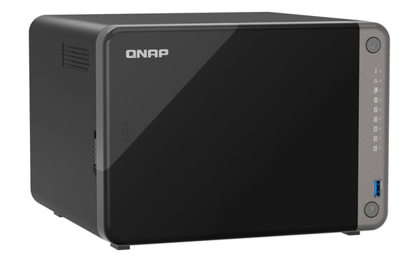 QNAP TS-AI642-8G NAS & lagringsserver Tower ARM Cortex-A76 8 GB Sort